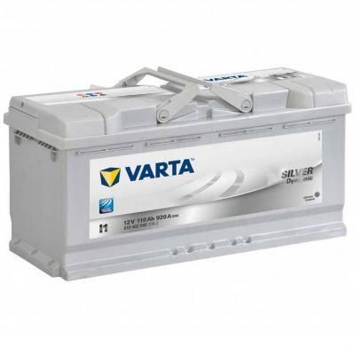 Varta Silver Dynamic I1 6104020923162 akkumultor, 12V 110Ah 920A J+ EU, magas Aut akkumultor, 12V alkatrsz vsrls, rak
